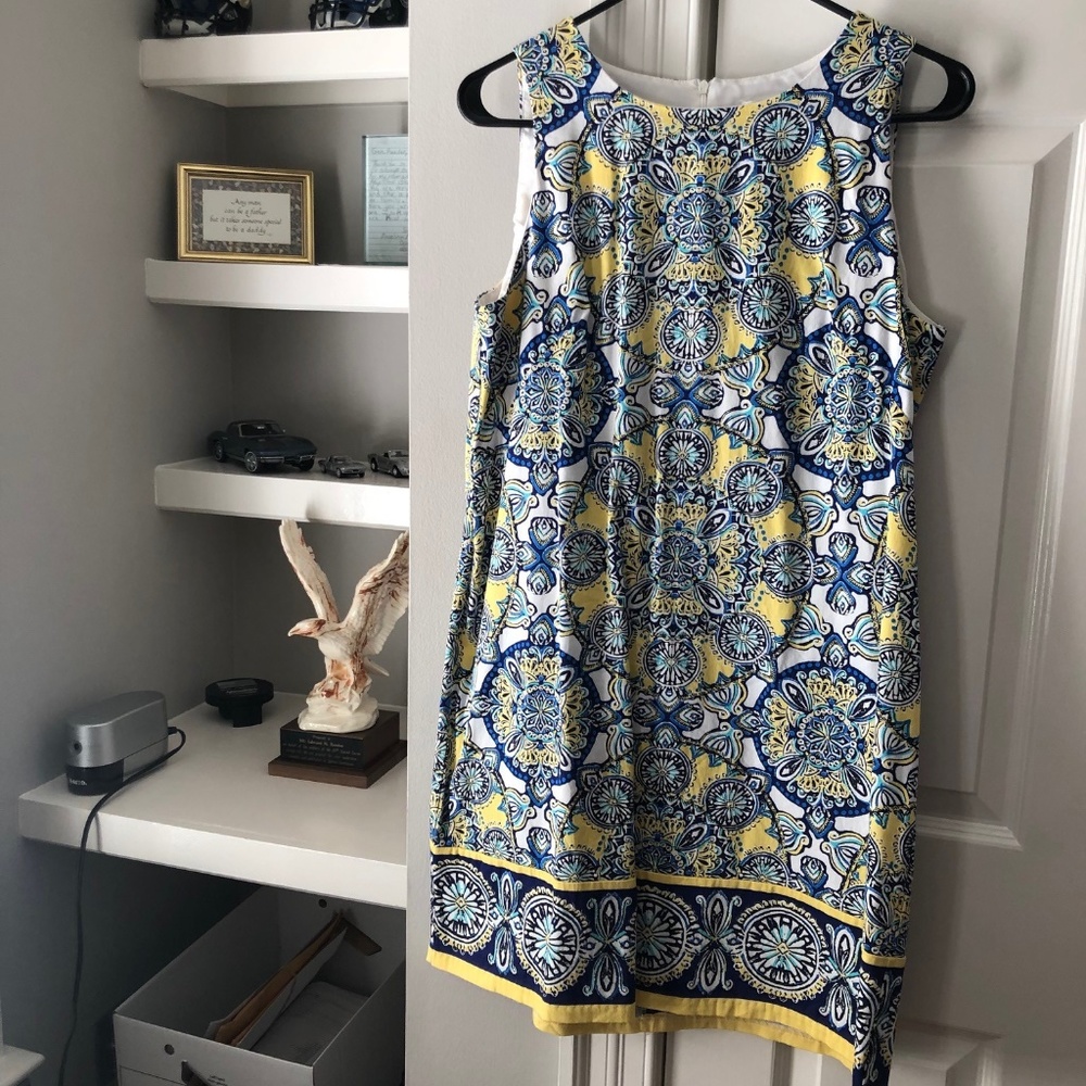 Blue and Yellow Sundress